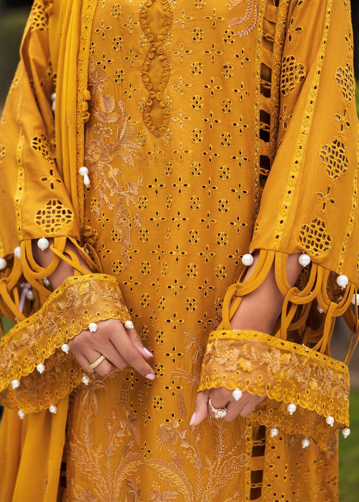 Paras by Pasha | Bloom and Beyond | Marigold Bloom by Paras by Pasha - Designer Dress - Type: Ladies Clothes - Available at Libayah - 100% Original