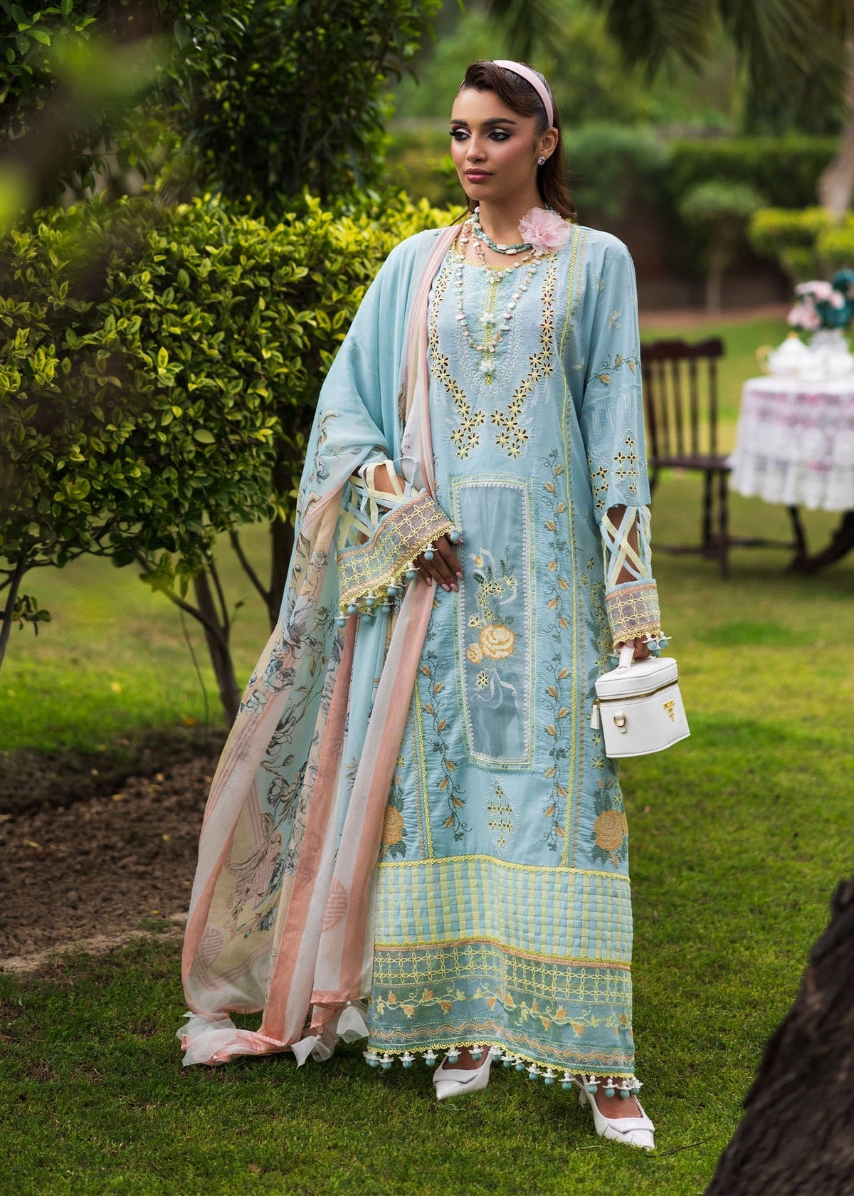 Paras by Pasha | Bloom and Beyond | Crystal Bloom by Paras by Pasha - Designer Dress - Type: Ladies Clothes - Available at Libayah - 100% Original