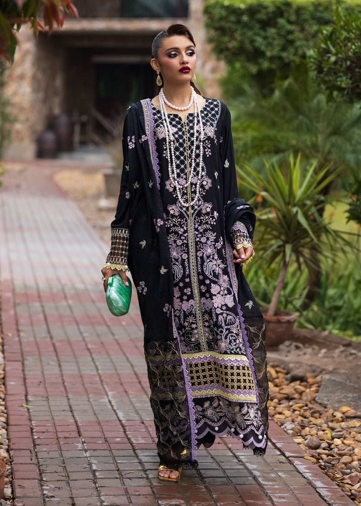 Paras by Pasha | Bloom and Beyond | Evening Bloom by Paras by Pasha - Designer Dress - Type: Ladies Clothes - Available at Libayah - 100% Original
