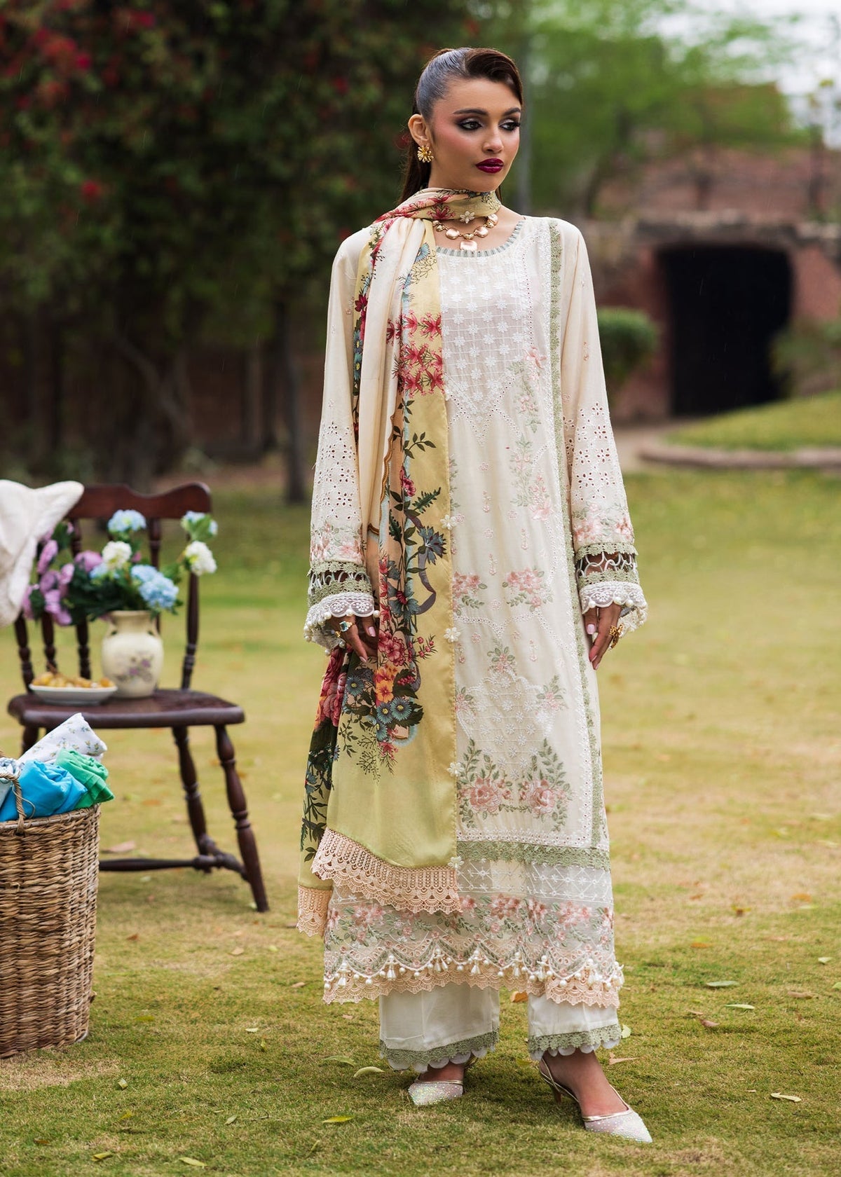 Paras by Pasha | Bloom and Beyond | Snowdrop Bloom by Paras by Pasha - Designer Dress - Type: Ladies Clothes - Available at Libayah - 100% Original