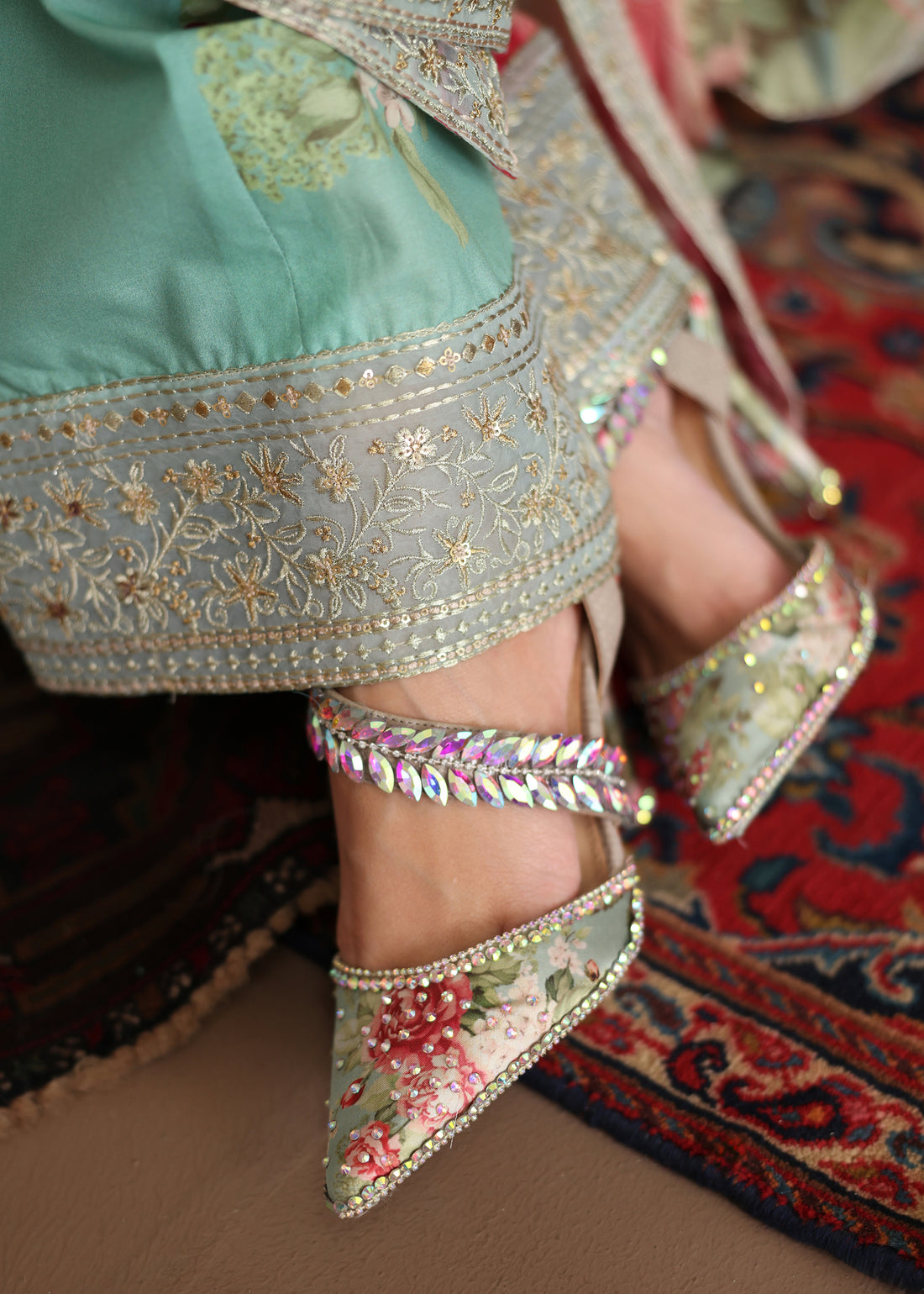 Humjoli | Rehana Luxury Collection | AQUA PINK by Humjoli - Designer Dress  - Type : Ladies Clothes - Available at Libayah - 100% Original 