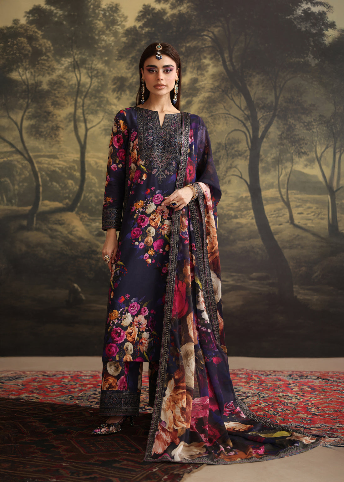 Humjoli | Rehana Luxury Collection | BLUE DAYS by Humjoli - Designer Dress  - Type : Ladies Clothes - Available at Libayah - 100% Original 
