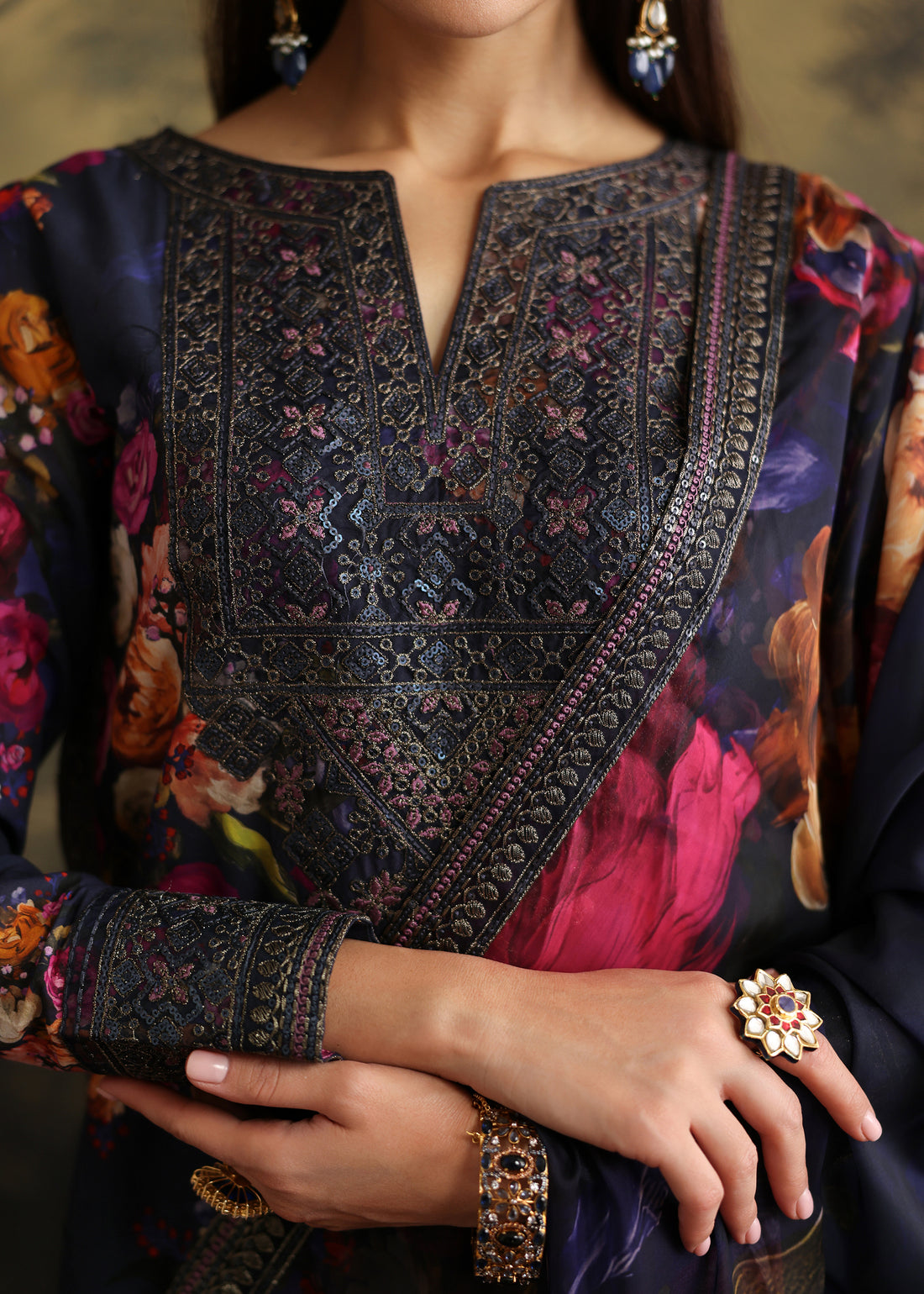 Humjoli | Rehana Luxury Collection | BLUE DAYS by Humjoli - Designer Dress  - Type : Ladies Clothes - Available at Libayah - 100% Original 