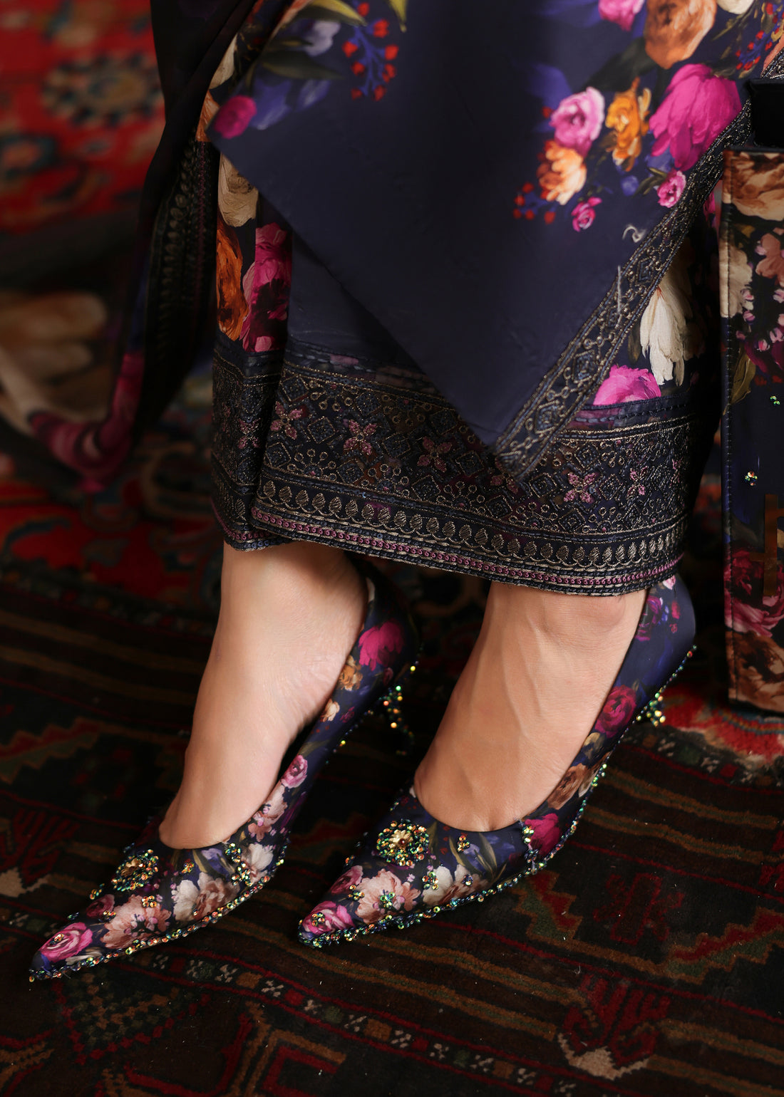 Humjoli | Rehana Luxury Collection | BLUE DAYS by Humjoli - Designer Dress  - Type : Ladies Clothes - Available at Libayah - 100% Original 