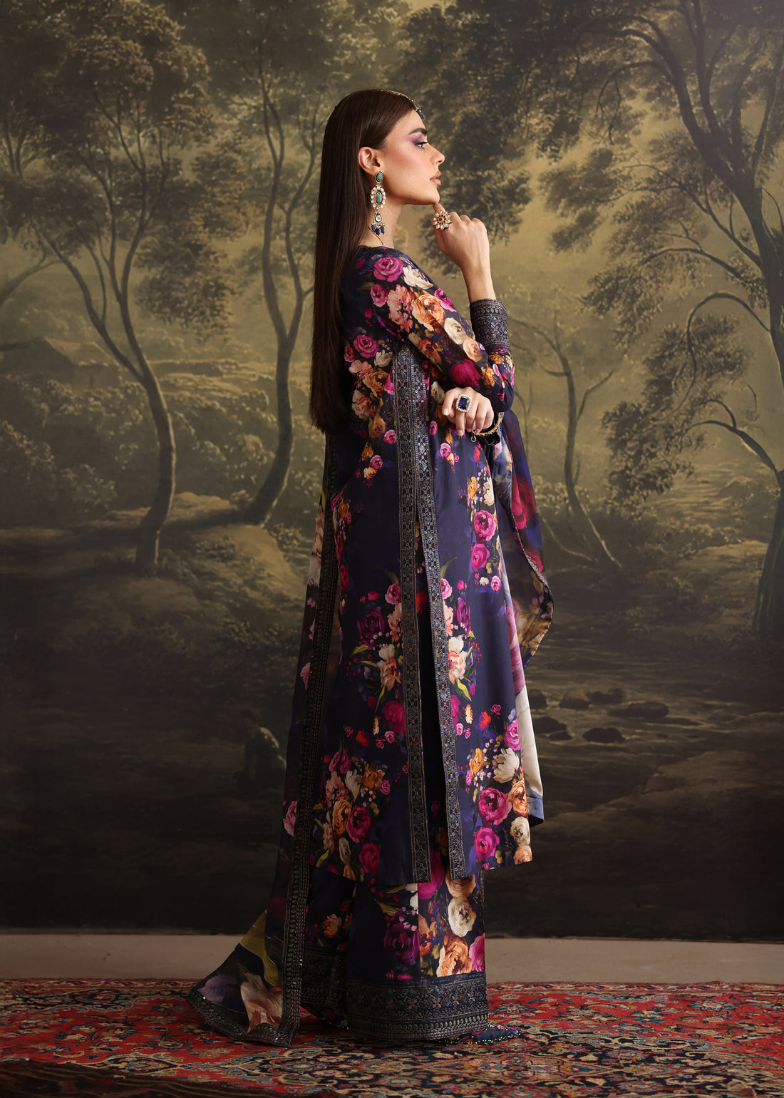 Humjoli | Rehana Luxury Collection | BLUE DAYS by Humjoli - Designer Dress  - Type : Ladies Clothes - Available at Libayah - 100% Original 