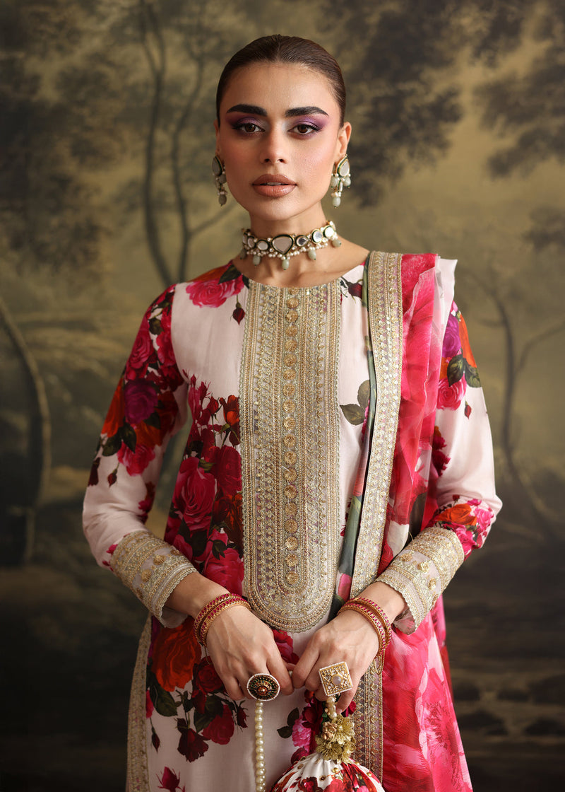 Humjoli | Rehana Luxury Collection | WHITE SHINE by Humjoli - Designer Dress  - Type : Ladies Clothes - Available at Libayah - 100% Original 