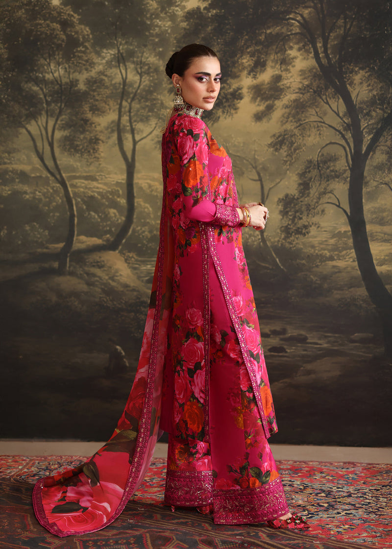 Humjoli | Rehana Luxury Collection | PINK ROSE by Humjoli - Designer Dress  - Type : Ladies Clothes - Available at Libayah - 100% Original 