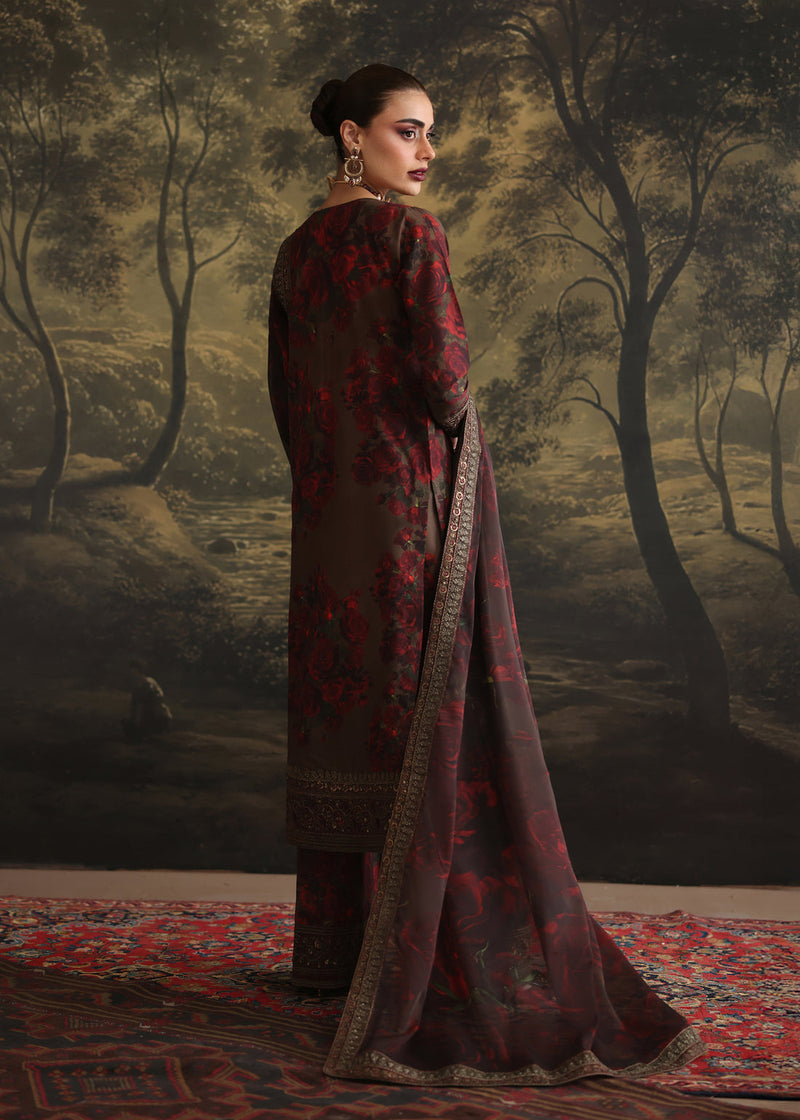 Humjoli | Rehana Luxury Collection | BROWN ROME by Humjoli - Designer Dress  - Type : Ladies Clothes - Available at Libayah - 100% Original 