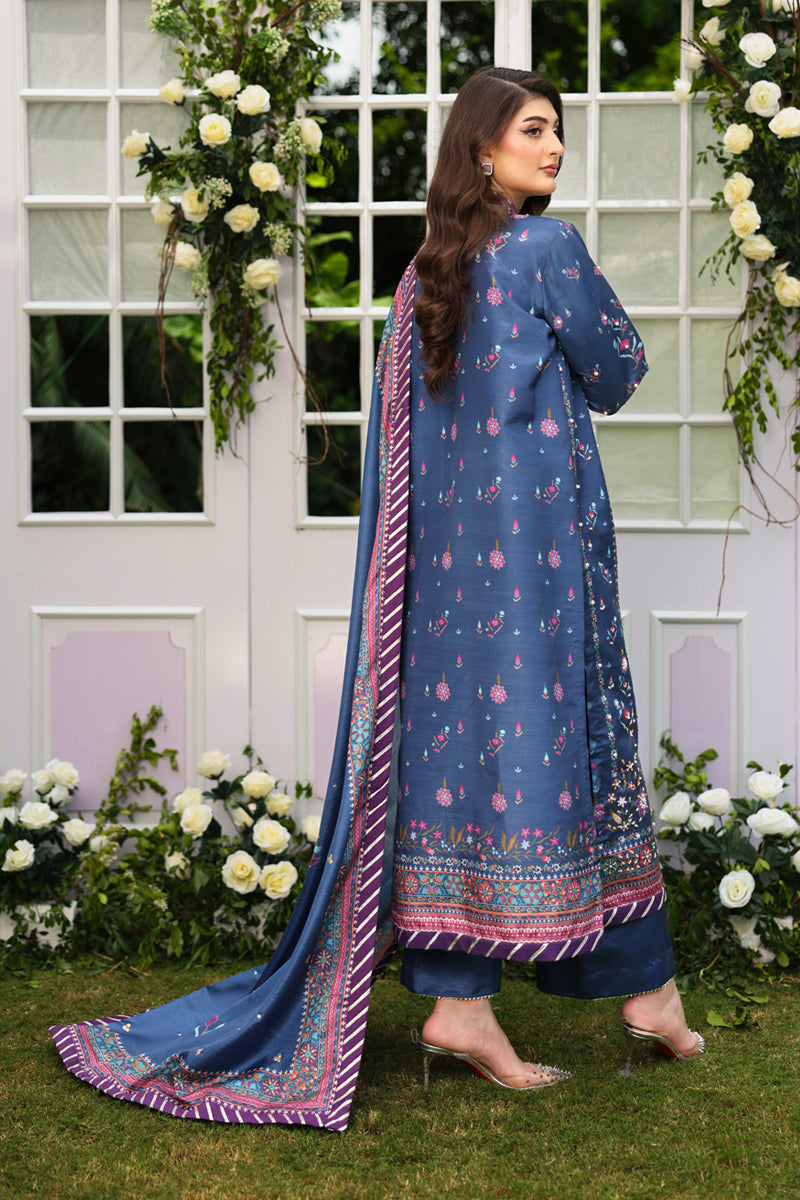 Sharmeen – authentic Pakistani formal dress from the Rang Rasiya Luxe Silk collection for women in the UK.