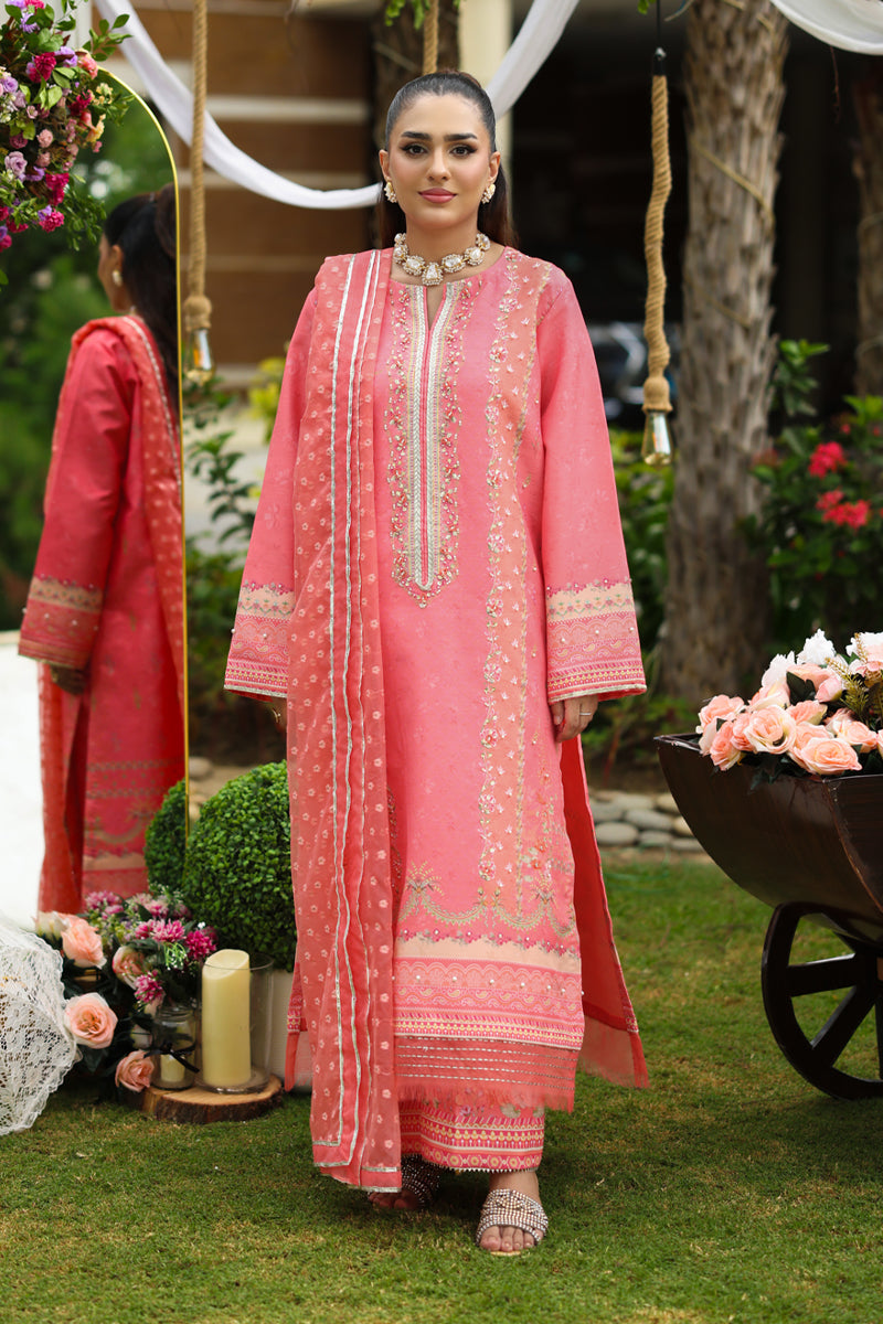 Gazal – authentic Pakistani formal dress from the Rangasiya Luxe Silk collection for women in the UK.