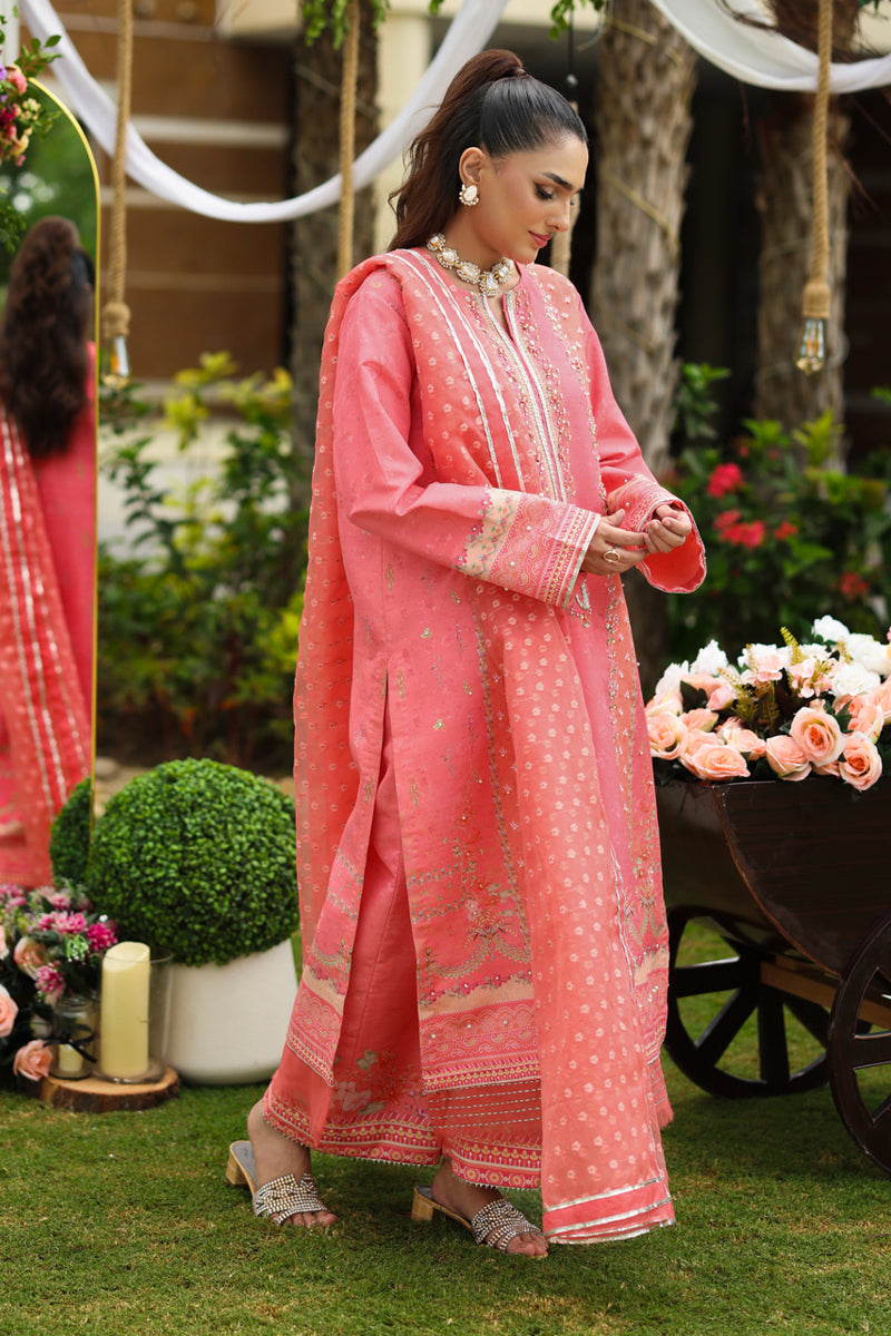 Gazal – authentic Pakistani formal dress from the Rangasiya Luxe Silk collection for women in the UK.