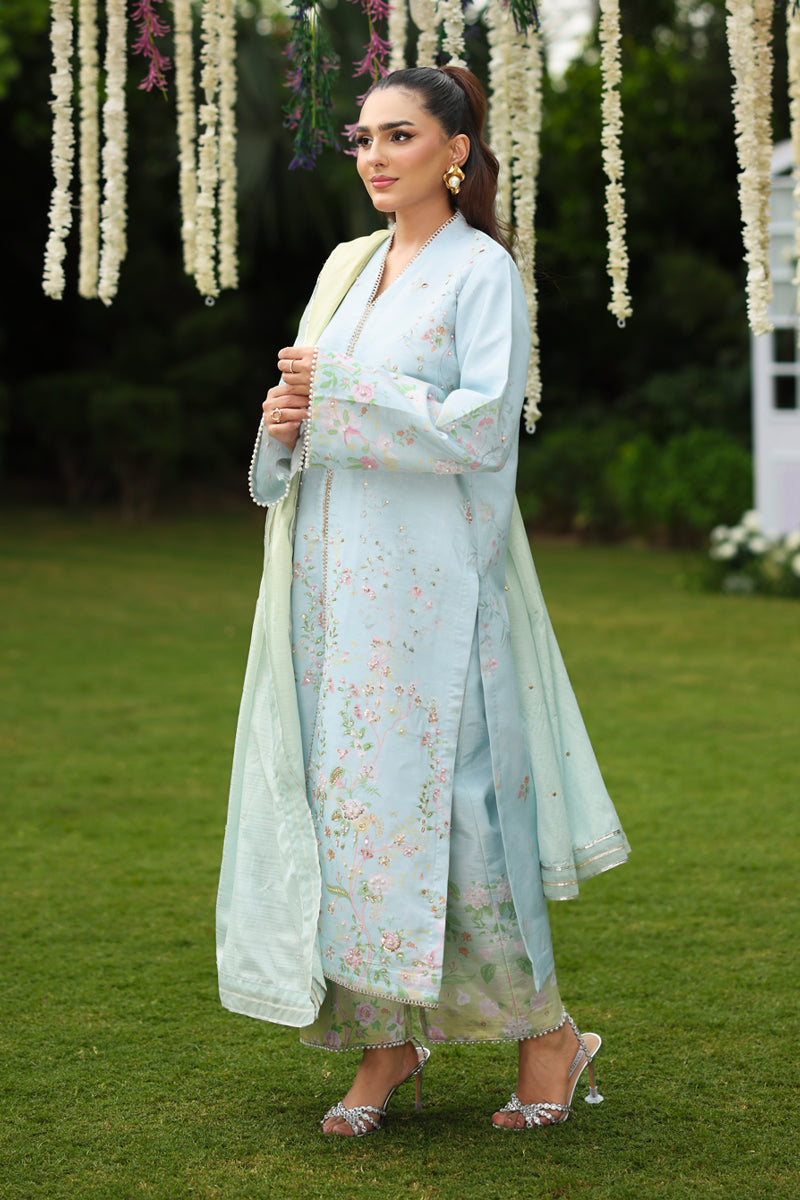 Feryal – authentic Pakistani formal dress from the Rang Rasiya Luxe Silk collection for women in the UK.