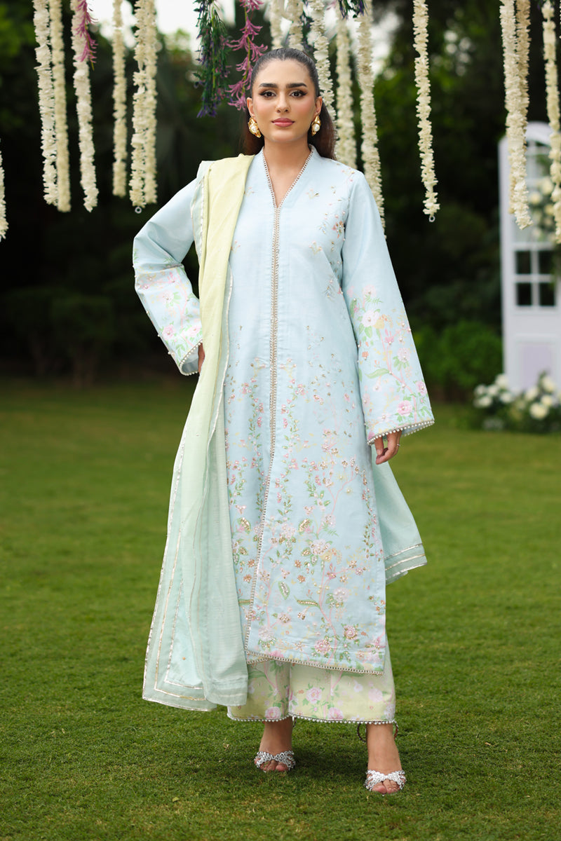Feryal – authentic Pakistani formal dress from the Rang Rasiya Luxe Silk collection for women in the UK.