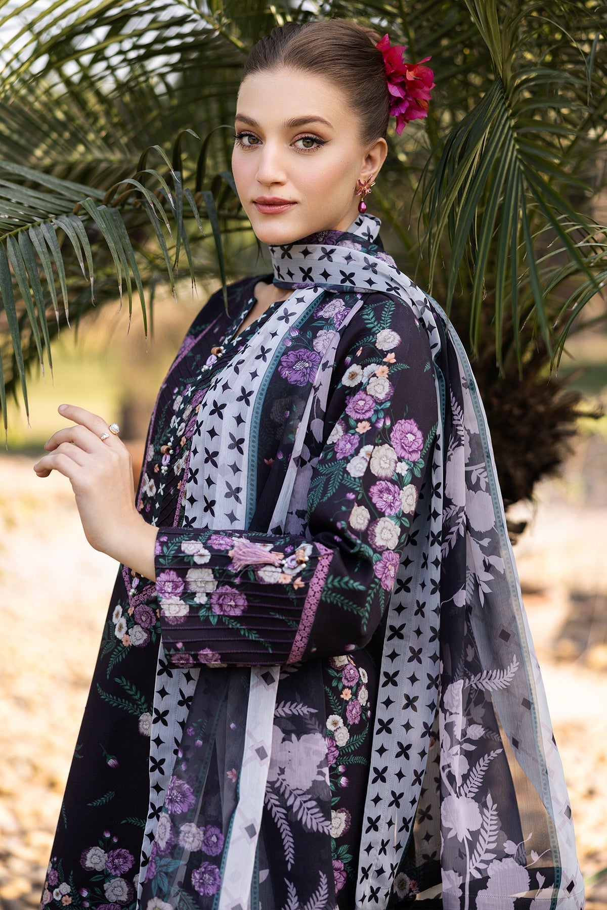 Alizeh | Sheen Lawn Prints 25 | AF-PL-6039-Tod by Alizeh - Designer Dress - Type: Ladies Clothes - Available at Libayah - 100% Original