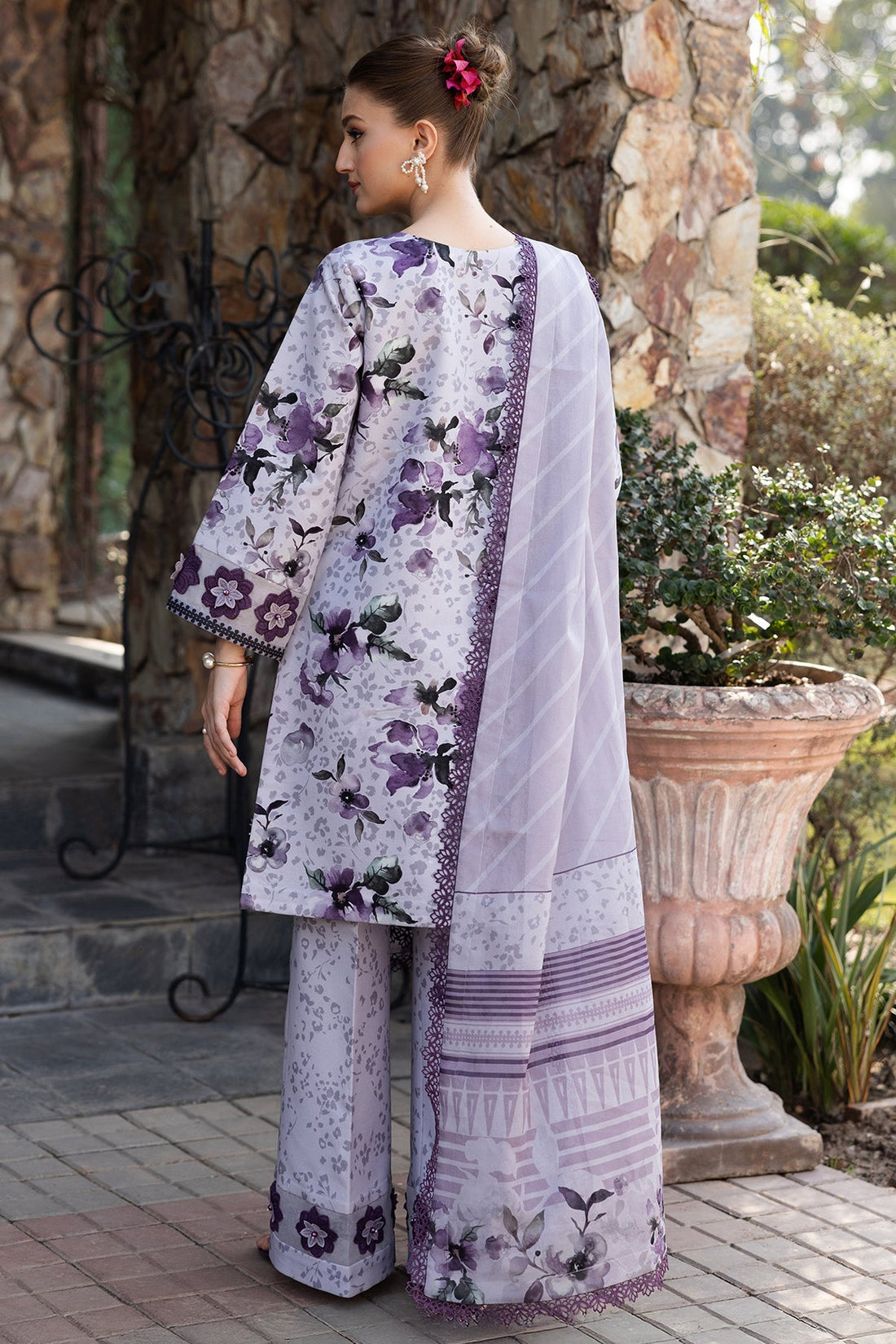 Alizeh | Sheen Lawn Prints 25 | AF-PL-6041-Maylan by Alizeh - Designer Dress - Type: Ladies Clothes - Available at Libayah - 100% Original