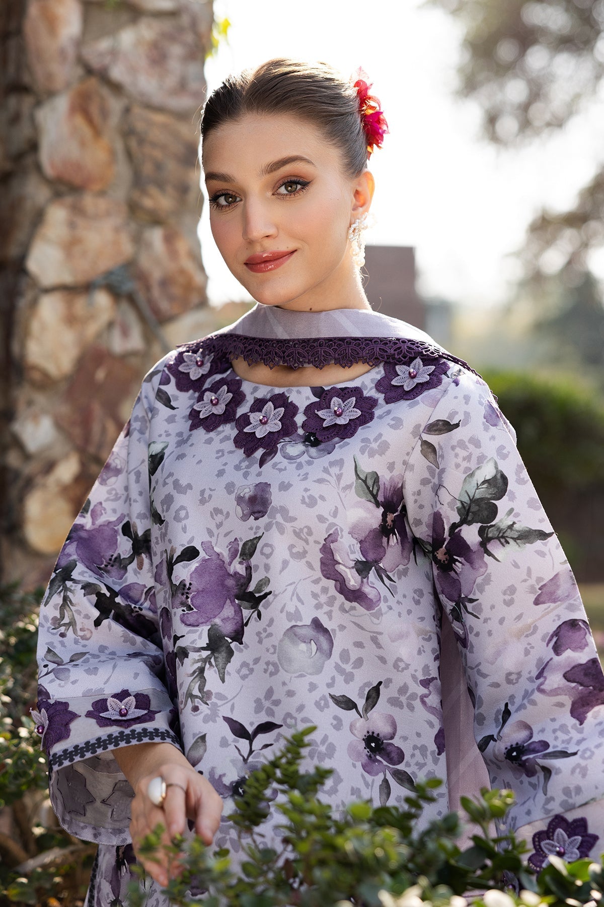 Alizeh | Sheen Lawn Prints 25 | AF-PL-6041-Maylan by Alizeh - Designer Dress - Type: Ladies Clothes - Available at Libayah - 100% Original