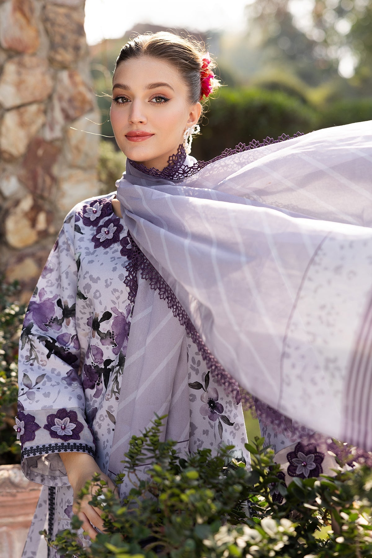 Alizeh | Sheen Lawn Prints 25 | AF-PL-6041-Maylan by Alizeh - Designer Dress - Type: Ladies Clothes - Available at Libayah - 100% Original