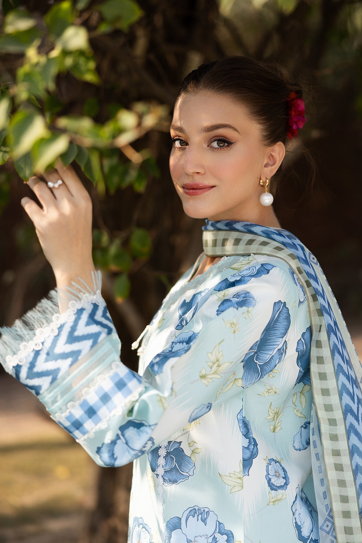 Alizeh | Sheen Lawn Prints 25 | AF-PL-6031-Laya by Alizeh - Designer Dress - Type: Ladies Clothes - Available at Libayah - 100% Original