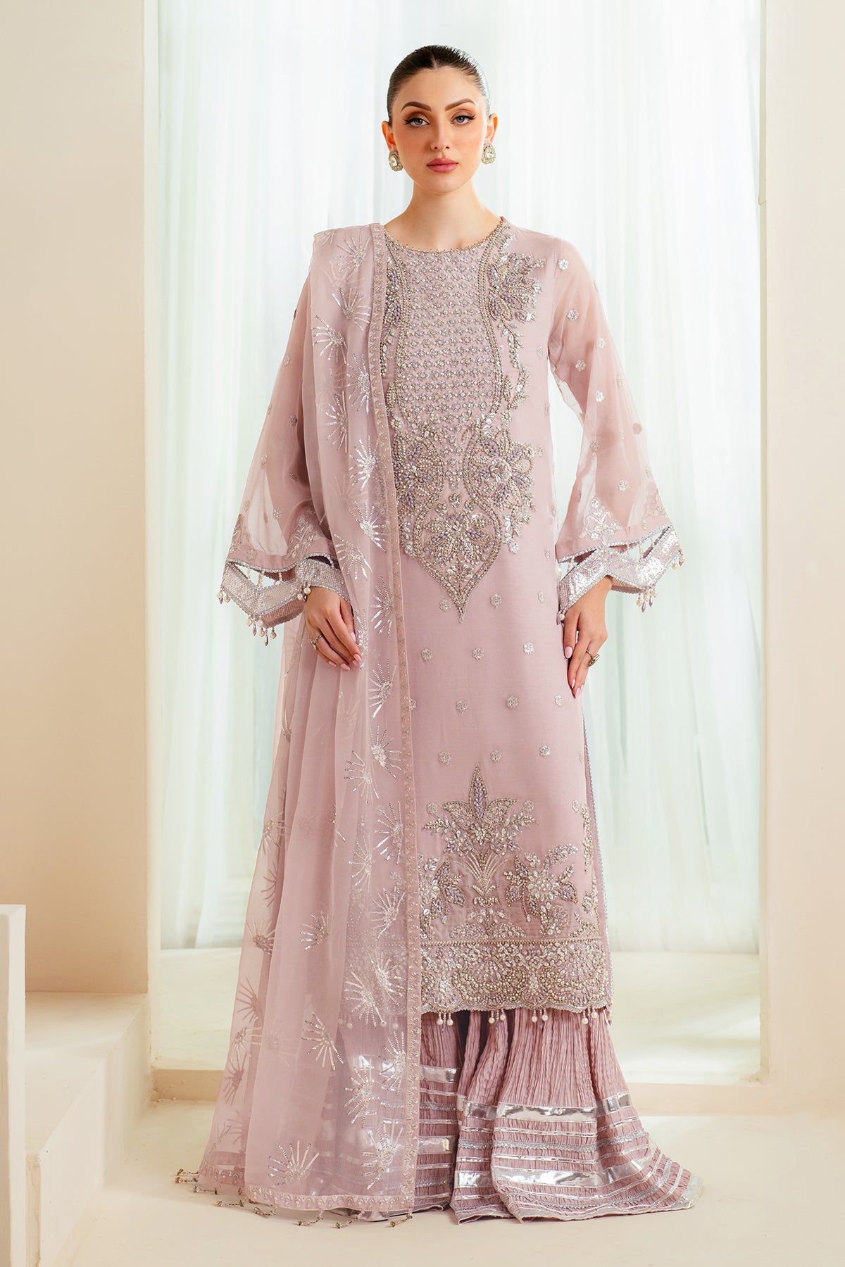 Alizeh | Aymal Chiffon | AF-BHM-4045-Sira by Alizeh - Designer Dress - Type: Ladies Clothes - Available at Libayah - 100% Original