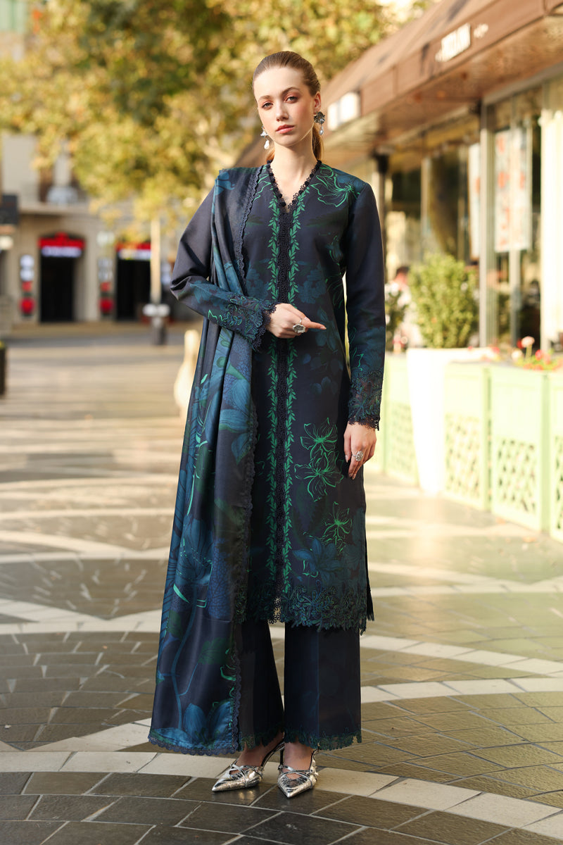 Midnight – authentic Pakistani dress from the Rang Rasiya Lifestyle Winter Edit 25 collection for women in the UK