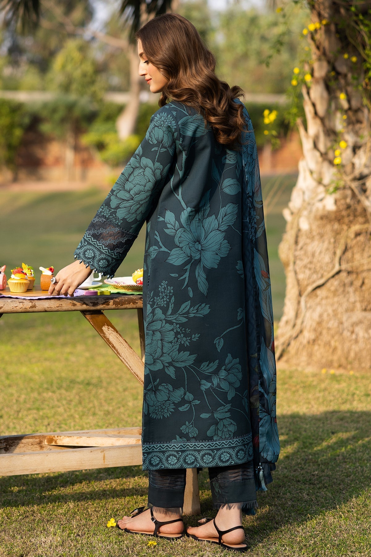 Alizeh | Sheen Lawn Prints 25 | AF-PL-6035-Nigella by Alizeh - Designer Dress - Type: Ladies Clothes - Available at Libayah - 100% Original