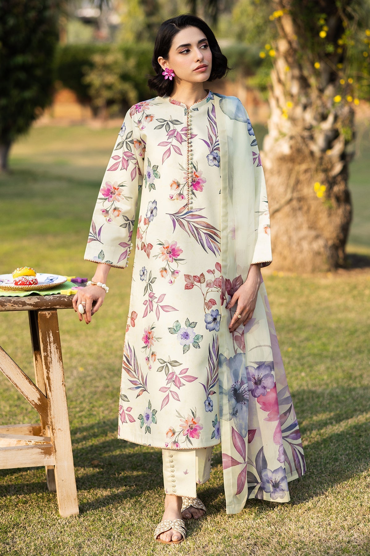 Alizeh | Sheen Lawn Prints 25 | AF-PL-6029-Minday by Alizeh - Designer Dress - Type: Ladies Clothes - Available at Libayah - 100% Original