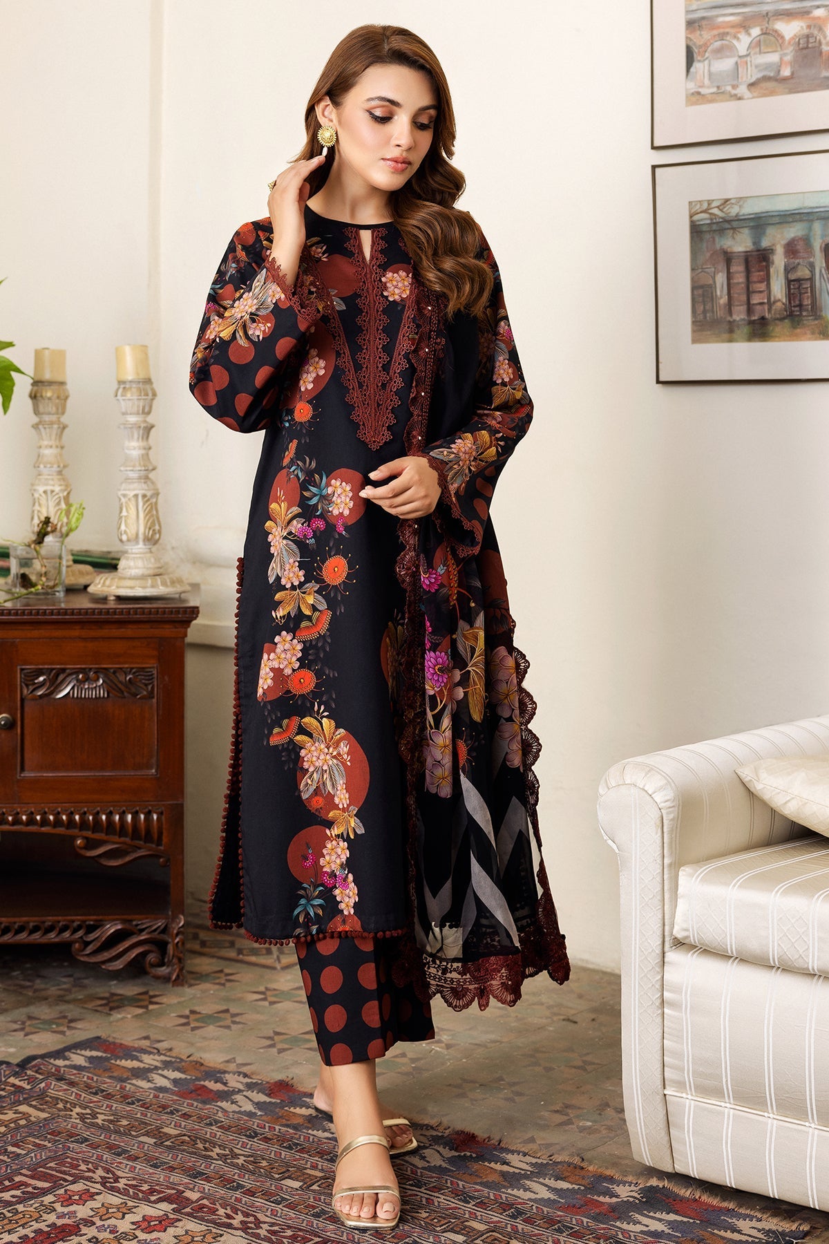 Charizma | Range Collection | CRN4-18 by Charizma - Designer Dress - Type: Ladies Clothes - Available at Libayah - 100% Original