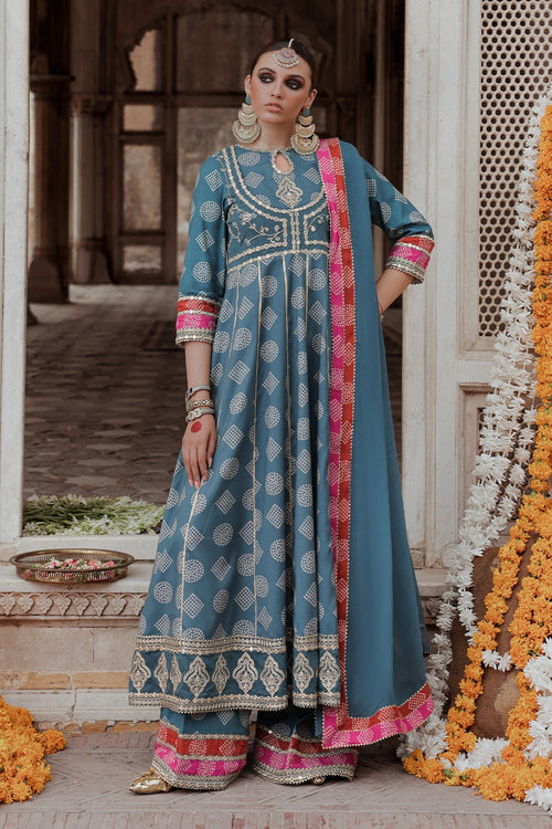 Charizma | Tabeer Chunnri Silk Collection 24 | CTW4-06 by Charizma - Designer Dress - Type: Luxury - Available at Libayah - 100% Original