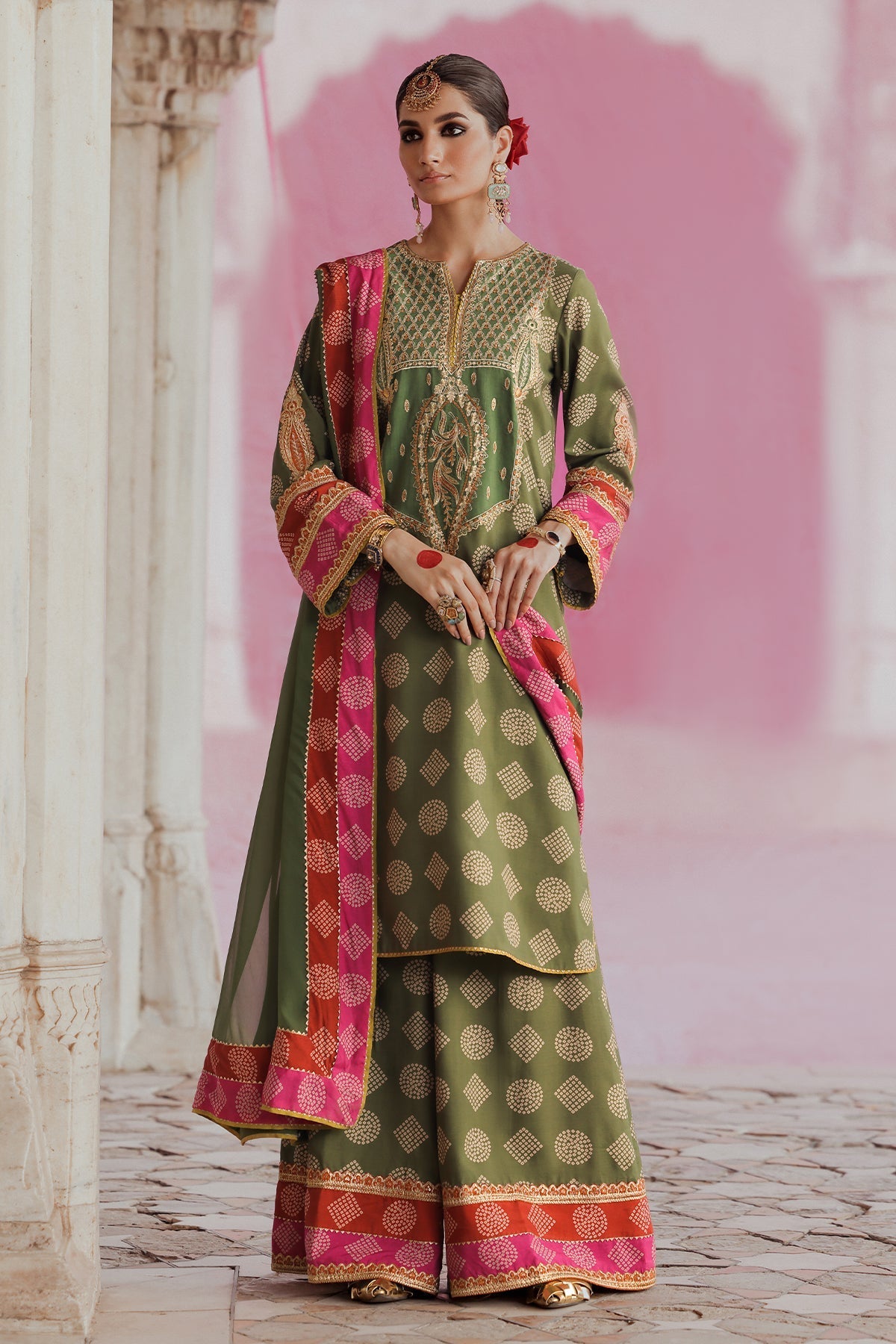 Charizma | Tabeer Chunnri Silk Collection 24 | CTW4-01 by Charizma - Designer Dress - Type: Luxury - Available at Libayah - 100% Original