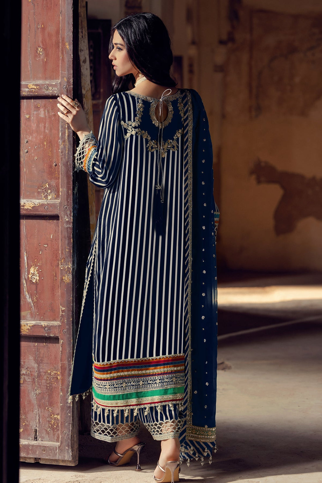 Charizma | Vasal Chiffon | VSL5-24 by Charizma - Designer Dress - Type: Ladies Clothes - Available at Libayah - 100% Original