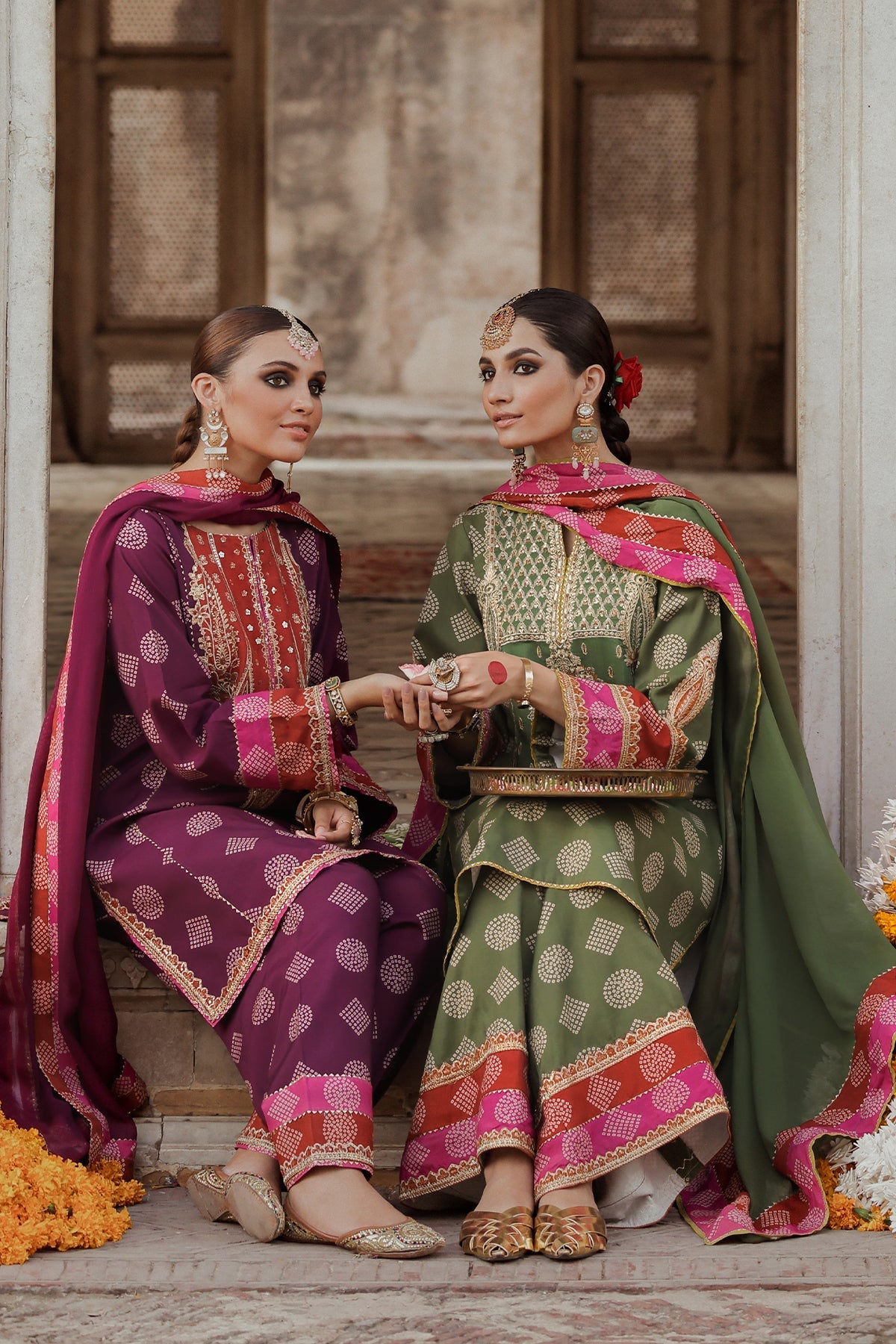 Charizma | Tabeer Chunnri Silk Collection 24 | CTW4-02 by Charizma - Designer Dress - Type: Luxury - Available at Libayah - 100% Original
