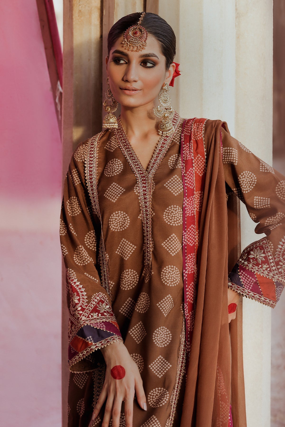 Charizma | Tabeer Chunnri Silk Collection 24 | CTW4-04 by Charizma - Designer Dress - Type: Luxury - Available at Libayah - 100% Original