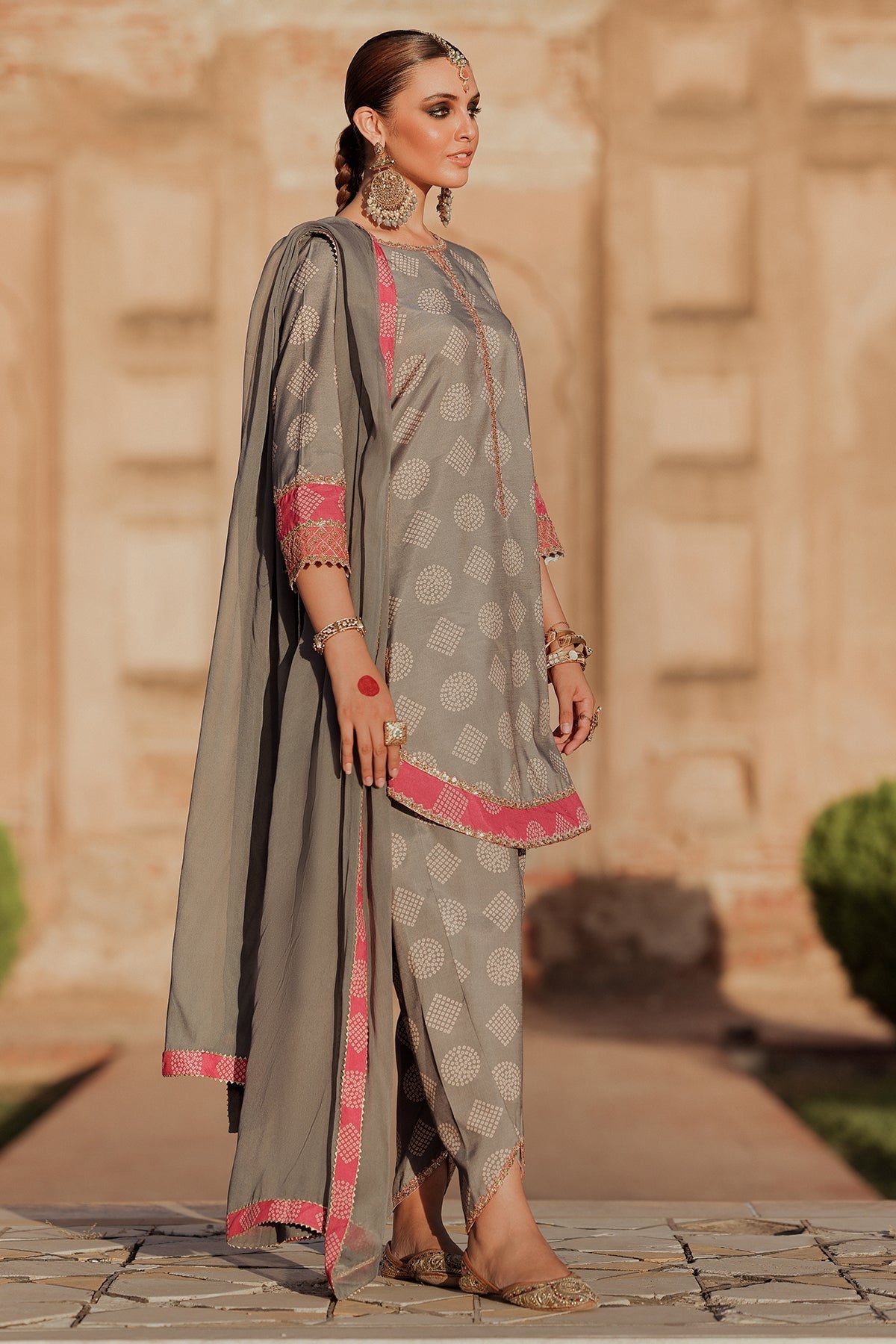 Charizma | Tabeer Chunnri Silk Collection 24 | CTW4-03 by Charizma - Designer Dress - Type: Luxury - Available at Libayah - 100% Original