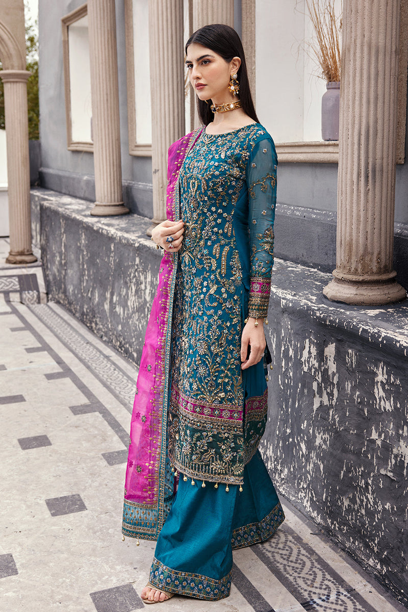 Emaan Adeel | Nawabzadi Wedding Dresses | NW-05 by Emaan Adeel - Designer Dress - Type: Ladies Clothes - Available at Libayah - 100% Original