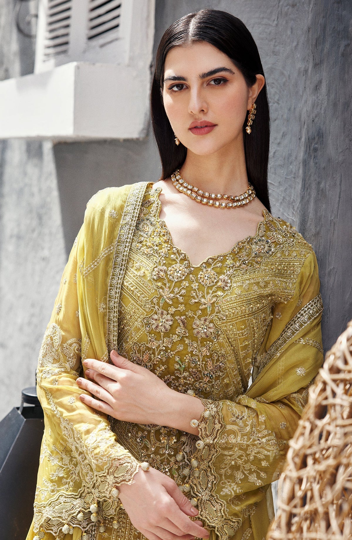 Emaan Adeel | Nawabzadi Wedding Dresses | AROOHI by Emaan Adeel - Designer Dress - Type: Ladies Clothes - Available at Libayah - 100% Original