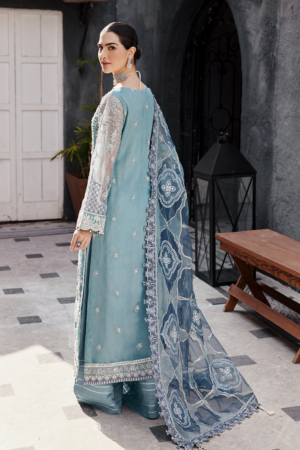 Emaan Adeel | Nawabzadi Wedding Dresses | NW-02 by Emaan Adeel - Designer Dress - Type: Ladies Clothes - Available at Libayah - 100% Original