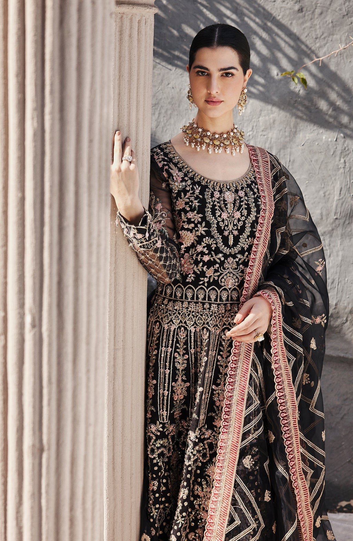 Emaan Adeel | Nawabzadi Wedding Dresses | MAANVI by Emaan Adeel - Designer Dress - Type: Ladies Clothes - Available at Libayah - 100% Original