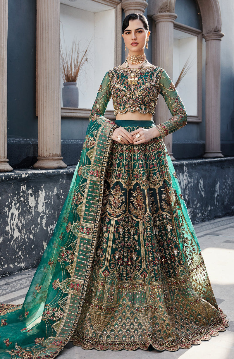 Emaan Adeel | Nawabzadi Wedding Dresses | LALEENA by Emaan Adeel - Designer Dress - Type: Ladies Clothes - Available at Libayah - 100% Original