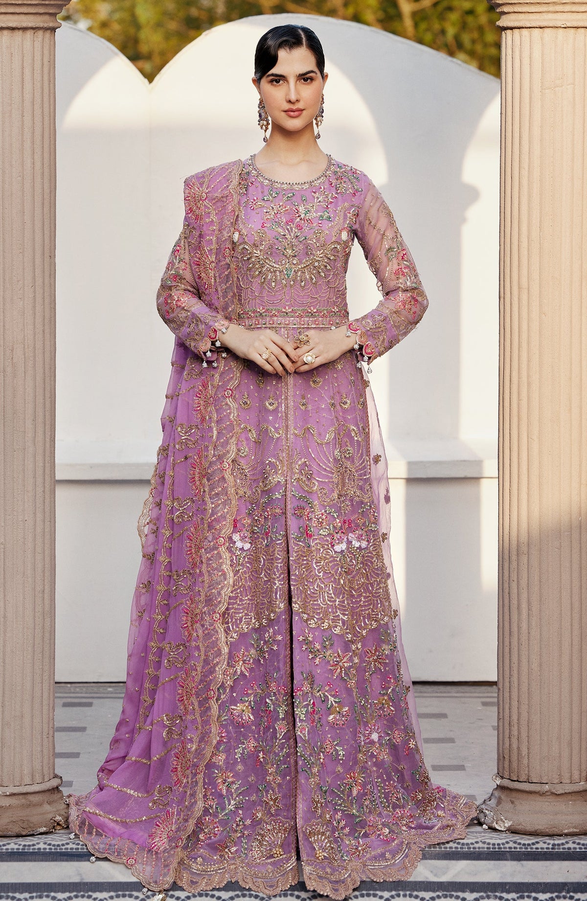 Emaan Adeel | Nawabzadi Wedding Dresses | GITI by Emaan Adeel - Designer Dress - Type: Ladies Clothes - Available at Libayah - 100% Original