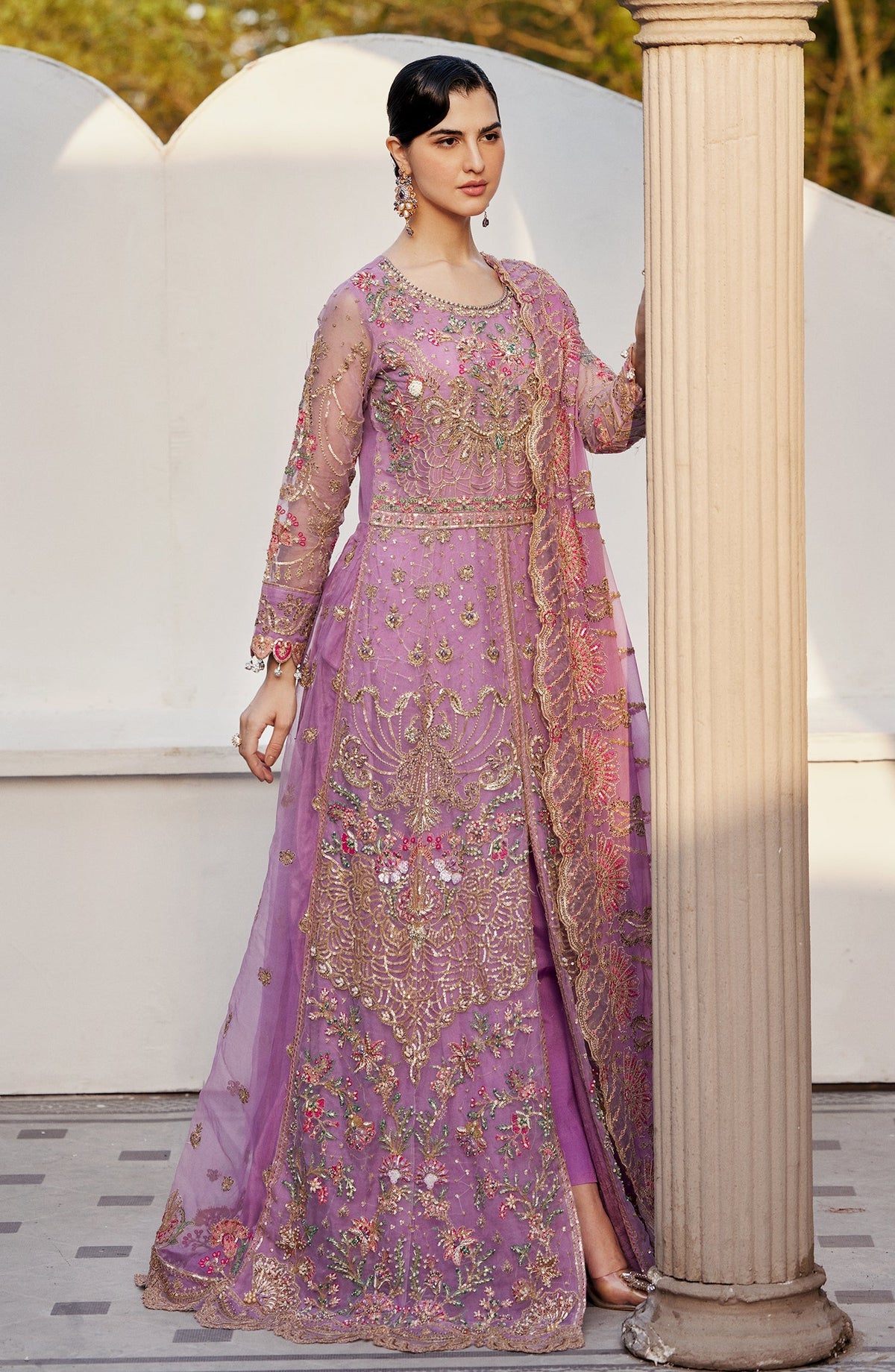 Emaan Adeel | Nawabzadi Wedding Dresses | GITI by Emaan Adeel - Designer Dress - Type: Ladies Clothes - Available at Libayah - 100% Original