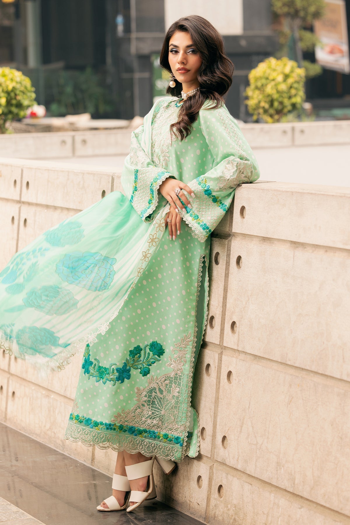 Charizma | Swiss Miss Voil Collection | CSM5-02 by Charizma - Designer Dress - Type: Ladies Clothes - Available at Libayah - 100% Original