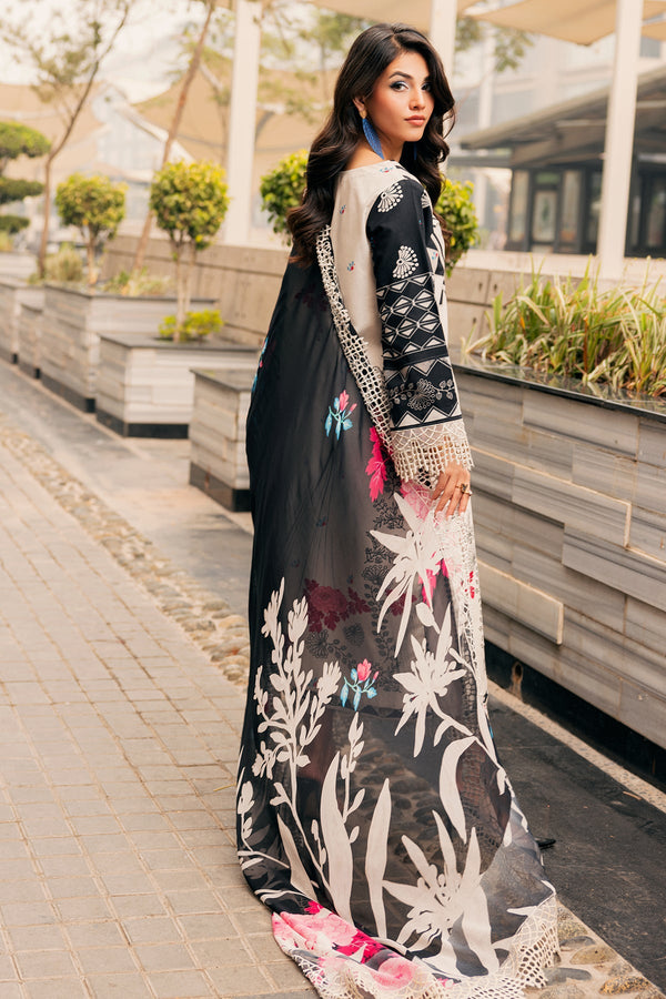 Charizma | Infinity Lawn | 3-PC Unstitched Embroidered Lawn Collection IN6-04 by Charizma - Designer Dress  - Type : Ladies Clothes - Available at Libayah - 100% Original 