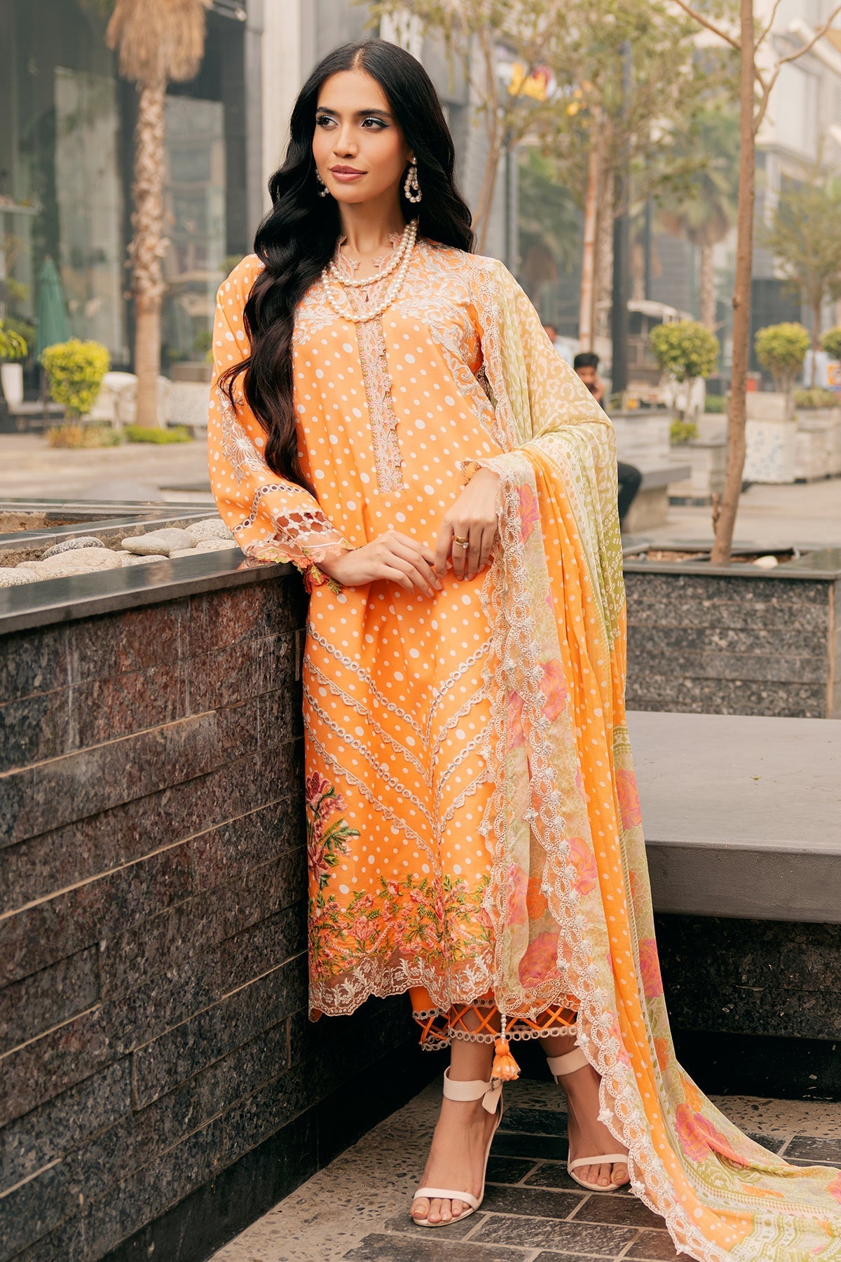 Charizma | Swiss Miss Voil Collection | CSM5-07 by Charizma - Designer Dress - Type: Ladies Clothes - Available at Libayah - 100% Original