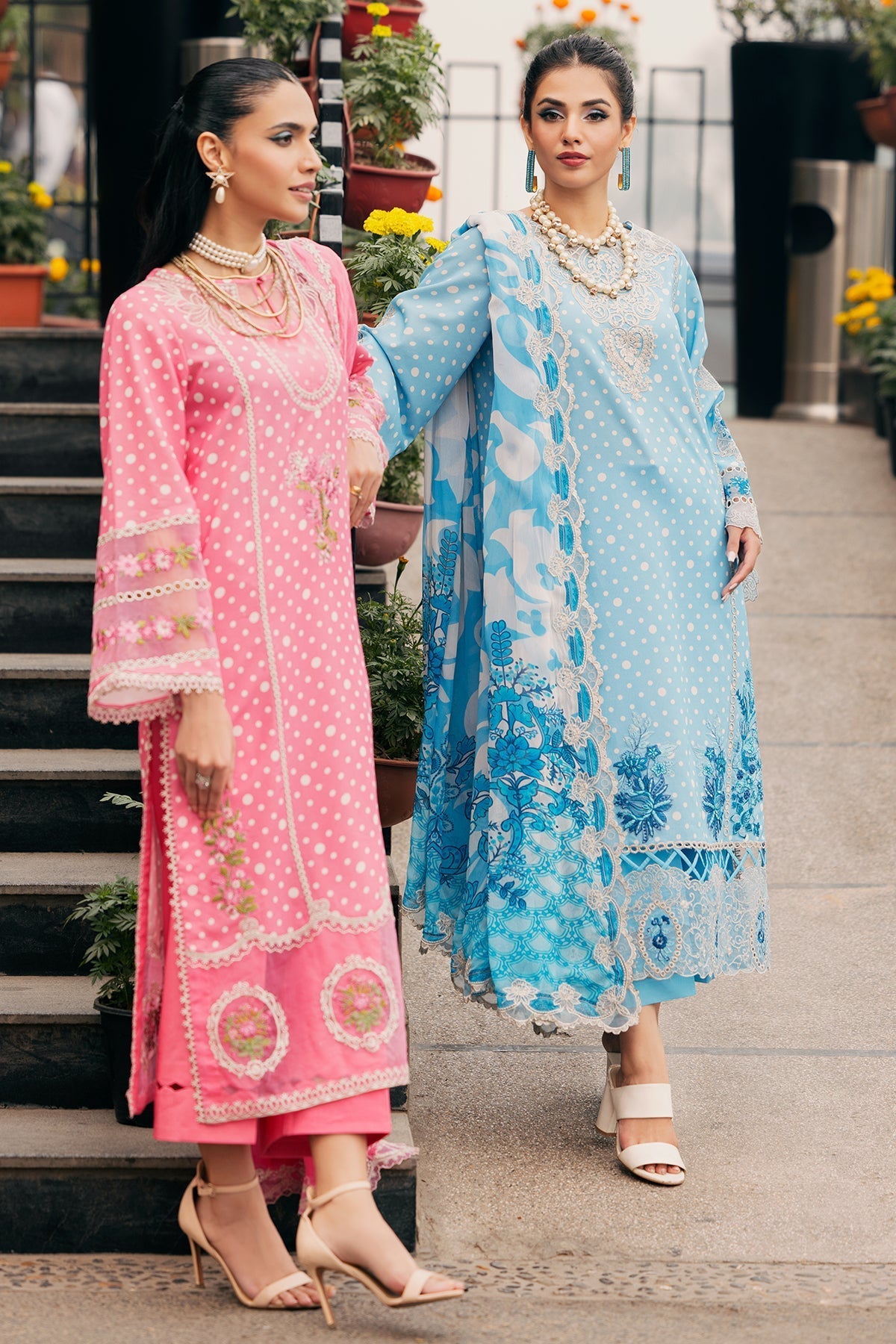 Charizma | Swiss Miss Voil Collection | CSM5-03 by Charizma - Designer Dress - Type: Ladies Clothes - Available at Libayah - 100% Original