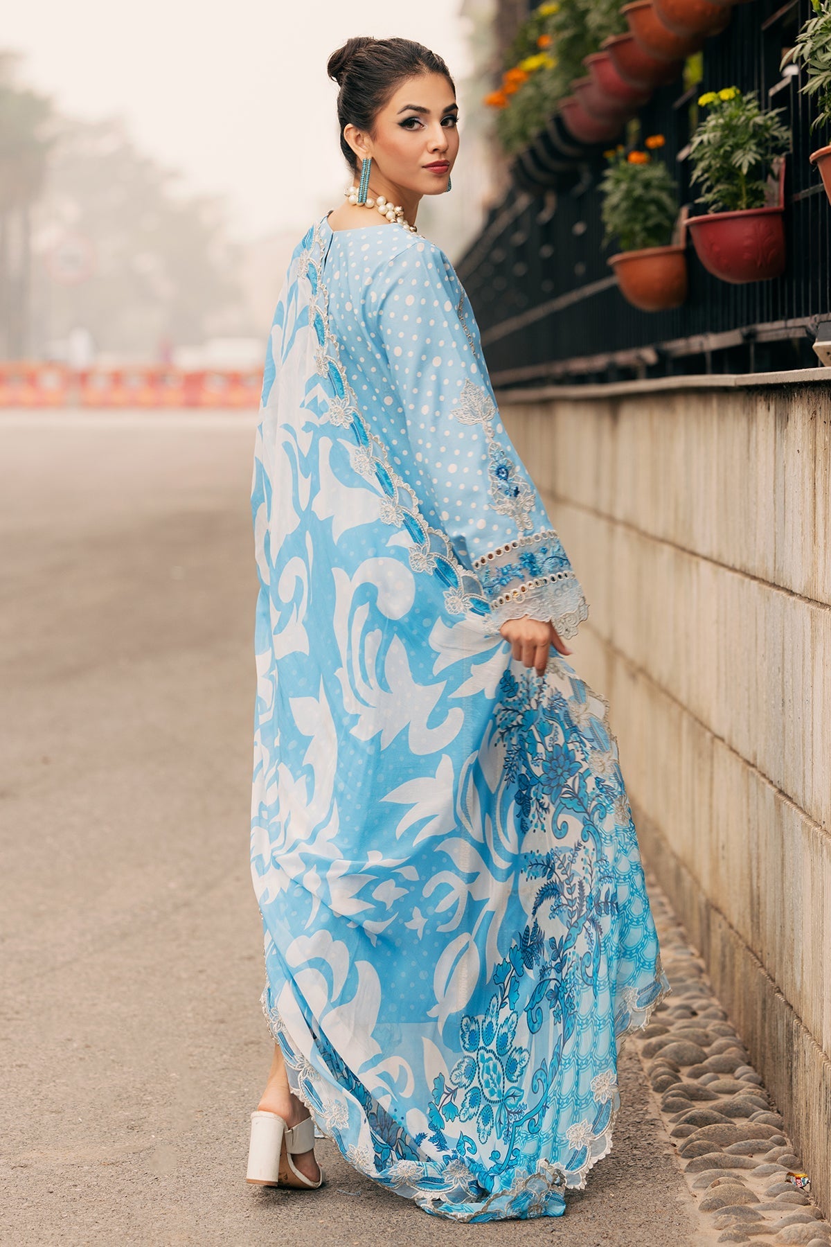 Charizma | Swiss Miss Voil Collection | CSM5-04 by Charizma - Designer Dress - Type: Ladies Clothes - Available at Libayah - 100% Original