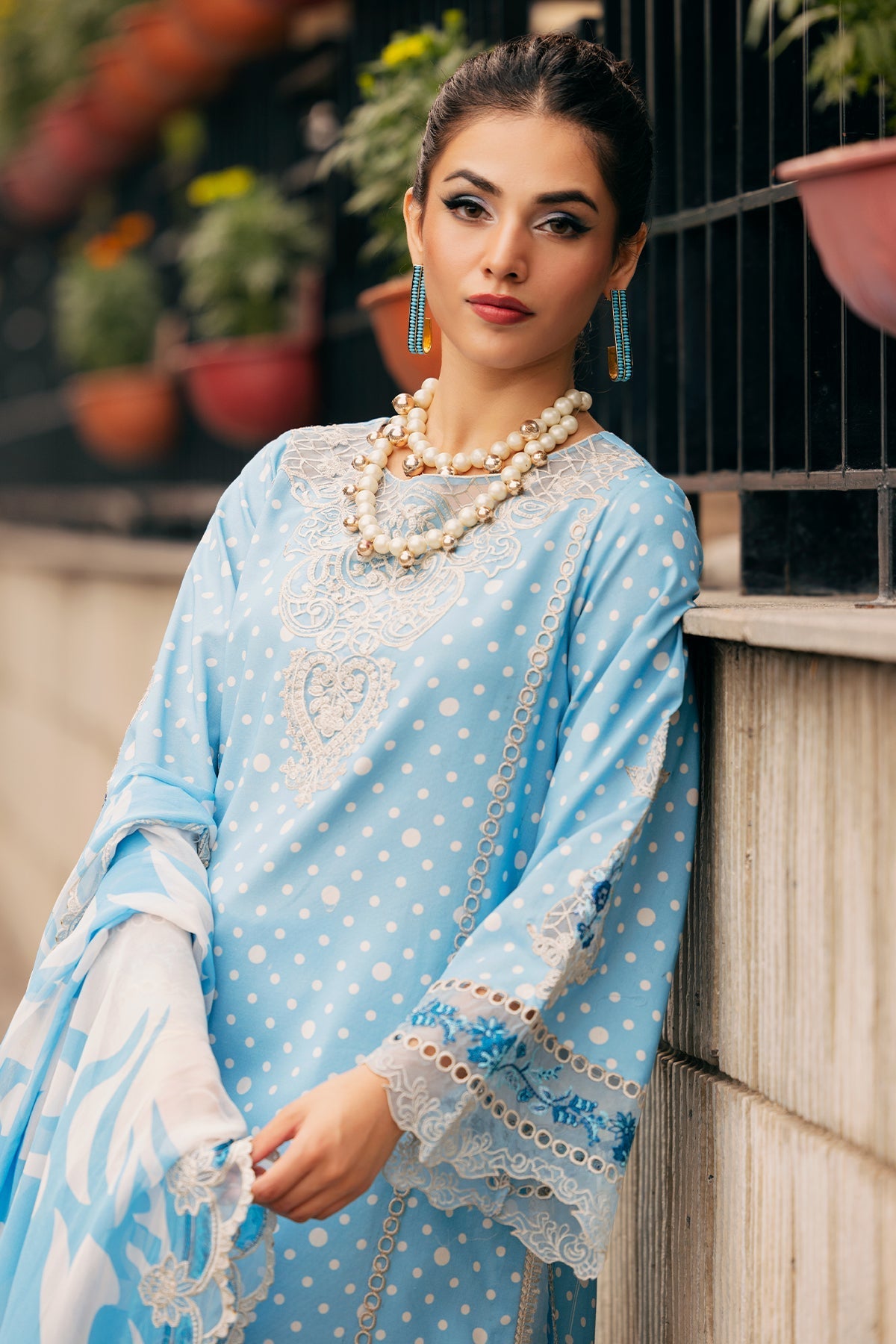 Charizma | Swiss Miss Voil Collection | CSM5-04 by Charizma - Designer Dress - Type: Ladies Clothes - Available at Libayah - 100% Original