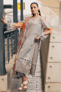 Charizma | Infinity Lawn | 3-PC Unstitched Embroidered Lawn Collection IN6-05 by Charizma - Designer Dress  - Type : Ladies Clothes - Available at Libayah - 100% Original 