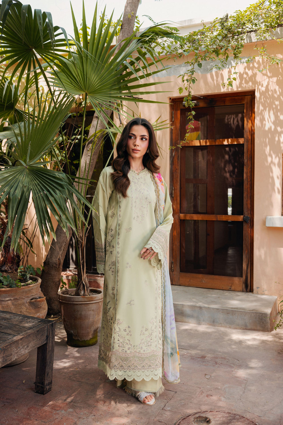 Florent | Festive Luxury Lawn 26 | FZF - 2A by Florent - Designer Dress  - Type : Ladies Clothes - Available at Libayah - 100% Original 