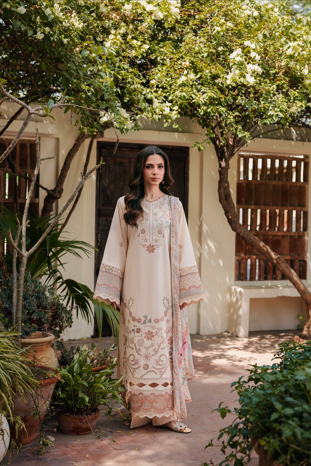 Florent | Festive Luxury Lawn 26 | FZF - 5A by Florent - Designer Dress  - Type : Ladies Clothes - Available at Libayah - 100% Original 