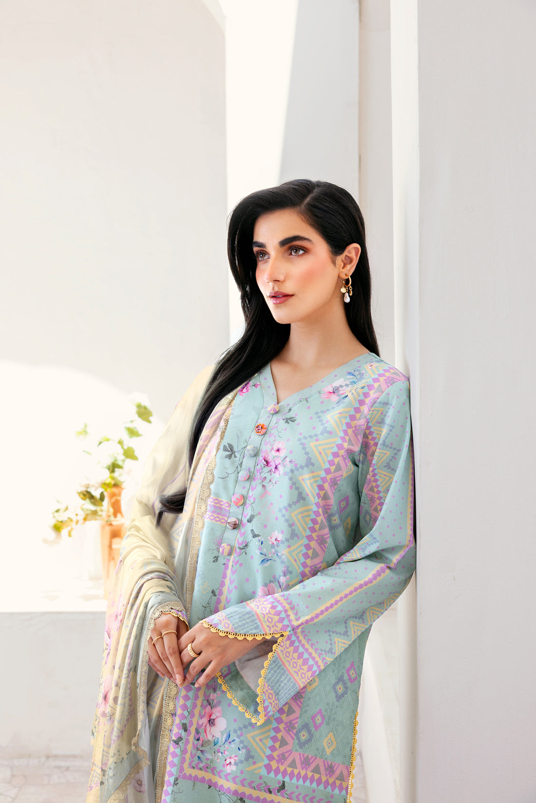 Florent | Luxury Print | FLP - 1A by Florent - Designer Dress - Type: Ladies Clothes - Available at Libayah - 100% Original